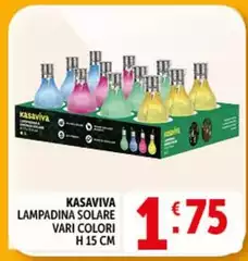 Kasaviva - Lampadina Solare Vari Colori Kasaviva - Lampadina Solare Vari Colori