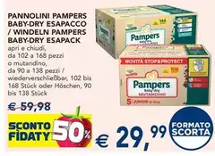Pampers - Pannolini Baby-Dry / Windeln / Baby-Dry Pampers - Pannolini Baby-Dry / Windeln / Baby-Dry