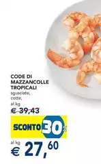 Code Di Mazzancolle Tropicali Sguciate