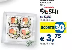 Esselunga - Sushi Uramaki Salmone E Avocado