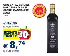 Conte Spagnoletti Zeuli - Olio Extra Vergine DOP Terra Di Bari Conte Spagnoletti Zeuli - Olio Extra Vergine DOP Terra Di Bari