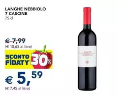 Langhe Nebbiolo 7 Cascine Langhe Nebbiolo 7 Cascine