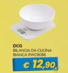 Dcg Eltronic - Bilancia Da Cucina Bianca PWC8056 Dcg Eltronic - Bilancia Da Cucina Bianca PWC8056