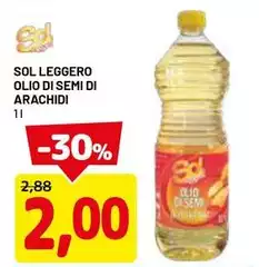 Sol leggero - Olio Di Semi Di Arachidi Sol leggero - Olio Di Semi Di Arachidi