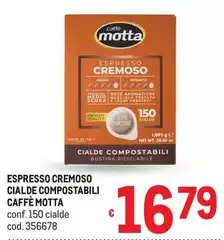 Motta - Espresso Cremoso Cialde Compostabili Caffè Motta - Espresso Cremoso Cialde Compostabili Caffè