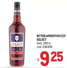 Select - Bitter Aperitivo 17,5°