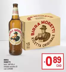 Moretti - Birra Moretti - Birra