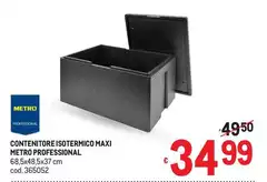 Maxi - Contenitore Isotermico Maxi - Contenitore Isotermico