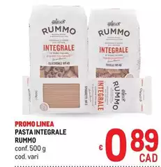 Rummo - Pasta Integrale Rummo - Pasta Integrale