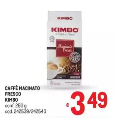 Kimbo - Caffè Macinato Fresco
