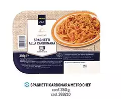 Metro chef - Spaghetti Carbonara