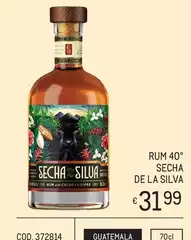 Silva - Rum 40° Secha De La Silva - Rum 40° Secha De La