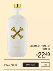 Bumbu - Crema Di Rum 15o Bumbu - Crema Di Rum 15o