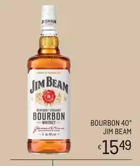 Jim beam - 40° Jim Beam Jim beam - 40° Jim Beam