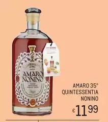 Nonino - Amaro 35° Quintessentia Nonino - Amaro 35° Quintessentia