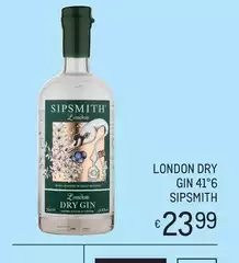London Dry -  Gin 41%