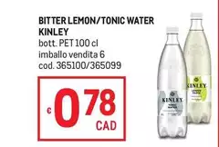 Kinley - Bitter Lemon/tonic Water
