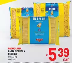 De Cecco - Pasta Di Semola De Cecco - Pasta Di Semola