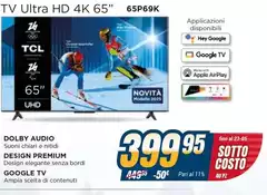 TCL - Tv Ultra HD 4K 65" 65P69K TCL - Tv Ultra HD 4K 65" 65P69K