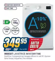 Indesit - Lavatrice IM1072MYTIME