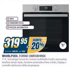 Whirlpool - Forno OMR58HR0X Whirlpool - Forno OMR58HR0X