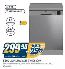 Beko - Lavastoviglie DVN05320X Beko - Lavastoviglie DVN05320X