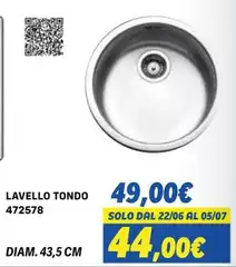 Solo - Lavello Tondo 472578