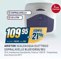 Ariston - Lydos Plus 80 V/5 EU