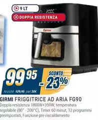 Girmi - Friggitrice Ad Aria FG90