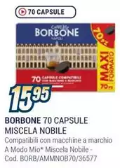 Caffe Borbone - Miscela Nera Caffe Borbone - Miscela Nera