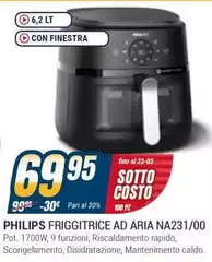 Philips - Friggitrice Ad Aria NA231/00 