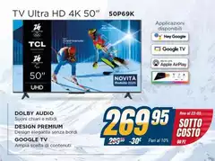 TCL - TV Ultra HD 4K 50" 50P69K TCL - TV Ultra HD 4K 50" 50P69K