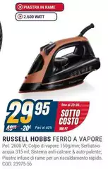Russell Hobbs - Ferro A Vapore