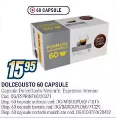Dolcegusto - 60 Capsule Dolcegusto - 60 Capsule