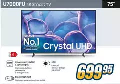 Samsung - U7000FU 4K 75" Smart TV Samsung - U7000FU 4K 75" Smart TV