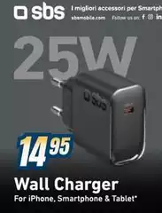 Sbs - Wall Charger Sbs - Wall Charger