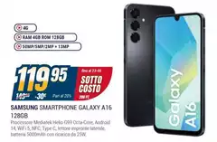 Samsung - Smartphone Galaxy A16 128GB Samsung - Smartphone Galaxy A16 128GB