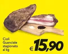 Cioli - Guanciale Stagionato Cioli - Guanciale Stagionato