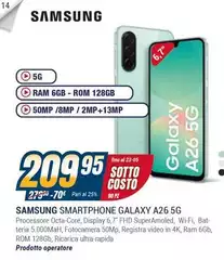 Samsung - Smartphone Galaxy A26 5G
