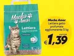 Mucho Amor - Lettiera Gatto Profumata Agglomerante Mucho Amor - Lettiera Gatto Profumata Agglomerante