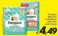 Pampers - Baby Dry Mutandino Pampers - Baby Dry Mutandino