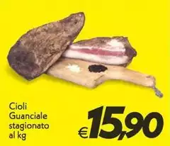 Cioli - Guanciale Stagionato Cioli - Guanciale Stagionato