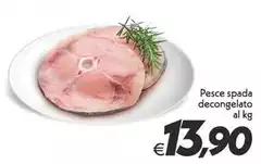 Pesce Spada Decongelato