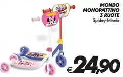 Mondo natura - Monopattino 3 Ruote Mondo natura - Monopattino 3 Ruote