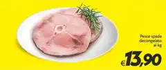 Pesce Spada Decongelato