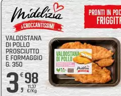 Midelizia - Valdostana Di Pollo Prosciutto E Formaggio