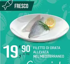 Filetto Di Orata Allevata Nel Mediterraneo Filetto Di Orata Allevata Nel Mediterraneo