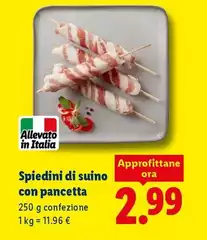 Spiedini Di Suino Con Pancetta Spiedini Di Suino Con Pancetta