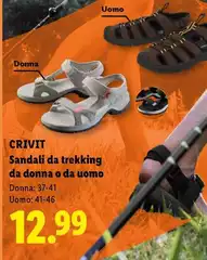 Crivit - Sandali Da Trekking Da Donna O Da Uomo Crivit - Sandali Da Trekking Da Donna O Da Uomo