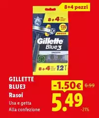 Gillette - Blue3 Rasoi Gillette - Blue3 Rasoi